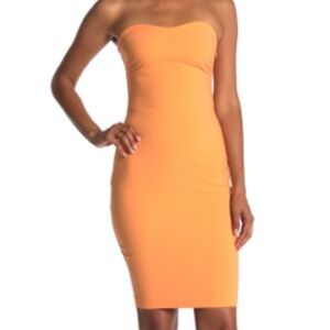 Likely brand Lauren strapless sweetheart cut dress
